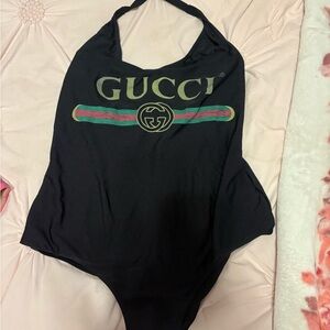 Gucci Women’s Black One Piece Swimsuit